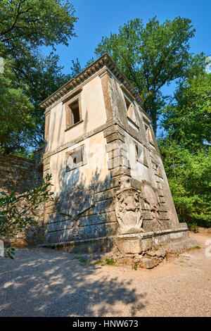 Leaning House, Sacro Bosco, Sacred Forest, Park of the Monsters, Parco ...