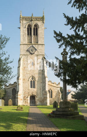 St Mary's Church, Sprotbrough, Doncaster, South Yorkshire, England, UK Stock Photo