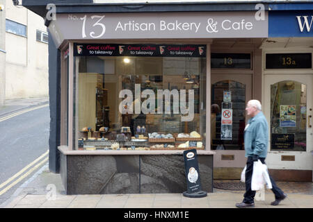Artisan Bakery and Cafe, Hexham Stock Photo