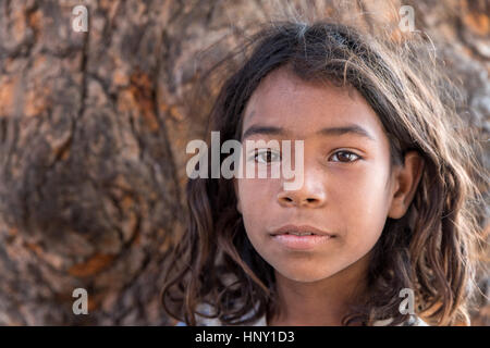Poor street child, Jodhpur, Rajasthan, India Stock Photo