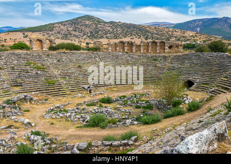 Stadium, Aphrodisias, Anatolia  Turkey Stock Photo