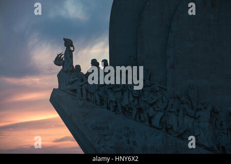 Padrao dos Descobrimentos (Monument to the Discoveries) - Belem - Lisbon - Portugal Stock Photo