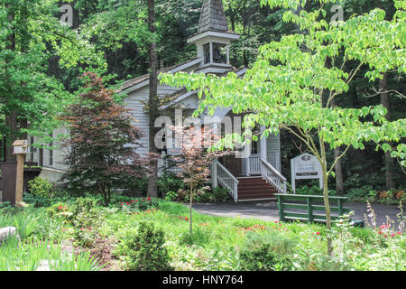 Chapel in Dollywood in Pigeon Forge, Tennessee Stock Photo