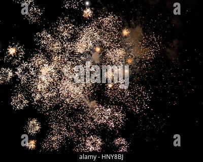 New Year's Eve fireworks gold golden background portrait format years ...