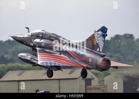 French Air Force Dassault Mirage 2000N from the Ramex Delta display team Stock Photo