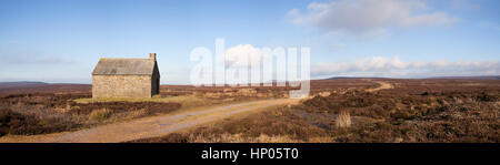 Swainby Shooting House on the North York Moors Stock Photo
