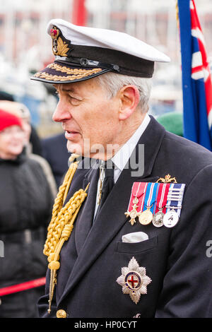 England, Ramsgate. Royal Navy Admiral of the Fleet, The Lord Boyce ...