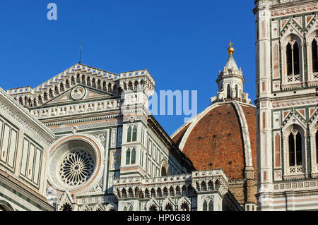 Cathedral of Santa Maria del Fiore, the main church in Florence, Italy Stock Photo