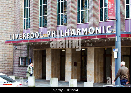 The Philharmonic Hall, on Hope St Liverpool UK Stock Photo