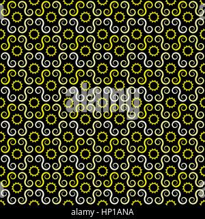 Pattern of random rough shapes, can be repeated / tiled - seamless editable vector background Stock Vector