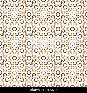 Pattern of random rough shapes, can be repeated / tiled - seamless editable vector background Stock Vector