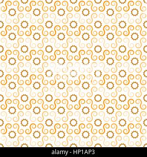 Pattern of random rough shapes, can be repeated / tiled - seamless editable vector background Stock Vector