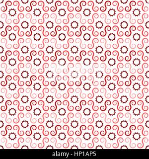 Pattern of random rough shapes, can be repeated / tiled - seamless editable vector background Stock Vector