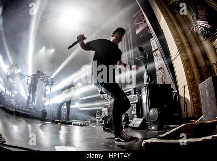 Bournemouth, UK. 17th February, 2017. Wilkinson live at O2 Academy Bournemouth. Credit: Charlie Raven/Alamy Live News Stock Photo