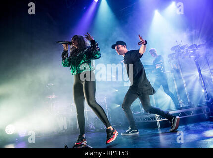 Bournemouth, UK. 17th February, 2017. Wilkinson live at O2 Academy Bournemouth. Credit: Charlie Raven/Alamy Live News Stock Photo