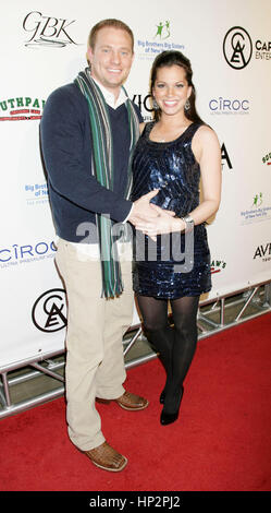 A pregenant Melissa Rycroft  with her husband Tye Strickland at the P Diddy Fantasy Super Bowl Party on February 5, 2011 in Dallas, Texas. Photo by Francis Specker Stock Photo