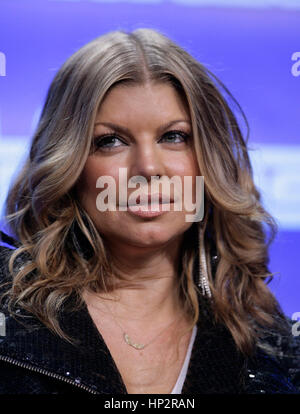 Fergie aka Stacey Ferguson of the Black Eyed Peas Chicago radio station