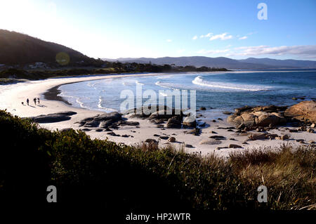 Bicheno beach in Tasmania, Australia Stock Photo