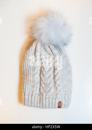a gray cap Stock Photo