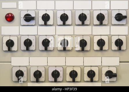 Command center control panel to manage electronic plant Stock Photo - Alamy