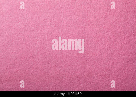 background pink felt closeup Stock Photo