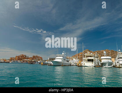 Port in Cabo san lucas mexico. Tourism destination panorama view  in mexico Stock Photo