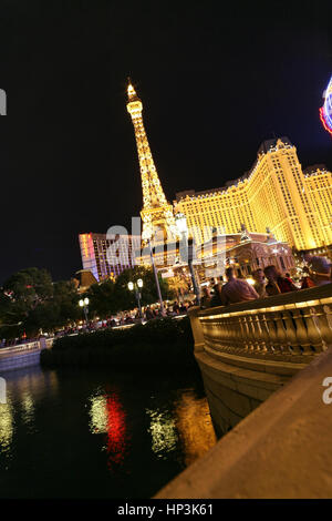 Paris Las Vegas in Las Vegas, Nevada Stock Photo