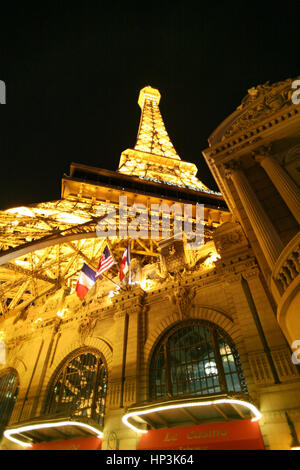 Paris Las Vegas in Las Vegas, Nevada Stock Photo