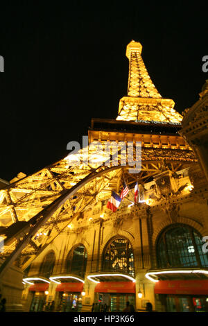 Paris Las Vegas in Las Vegas, Nevada Stock Photo