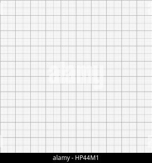 Vector graph millimeter paper seamless pattern background Stock Vector