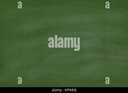 School Green Chalkboard Textured Background. Vector Illustration Stock Vector