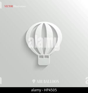 Air Balloon icon - vector concept background Stock Vector