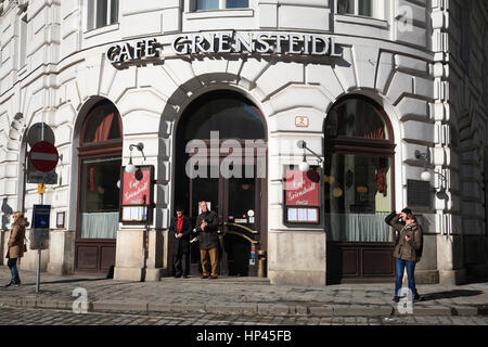 Cafe GRIENSTEIDL, Vienna, Austria, Europe Stock Photo