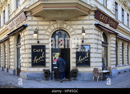 Cafe SPERL, Vienna, Austria, Europe Stock Photo