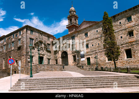 Museum of the Galician People (old Convent of San Domingos de Bonaval), Santiago de Compostela, La Coruña province, Region of Galicia, Spain, Europe Stock Photo