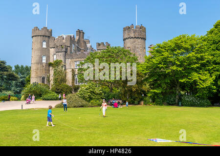 Malahide Castle, Dublin, Ireland, Europe. Stock Photo