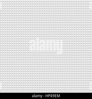 White Seamless Geometric Pattern, Vector 3d Background Stock Vector
