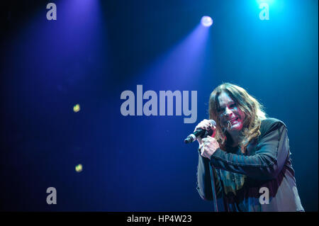 Esch-Belval, Luxembourg 17.06.2011. Ozzy Osbourne perfoms at Rockhal concert hall. Stock Photo