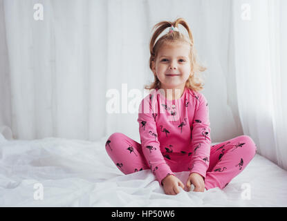 Child in pajama Stock Photo