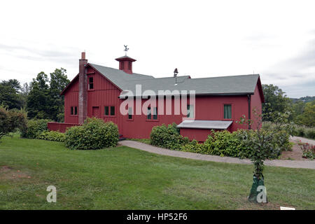 Norman Rockwell's Studio within the grounds of the Norman Rockwell Museum, Stockbridge, MA, United States. Stock Photo