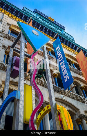 Louisville KY USA - Feb 5 2017: The Kentucky Science Center is a hands-on science museum located in downtown Louisville Kentucky. Stock Photo