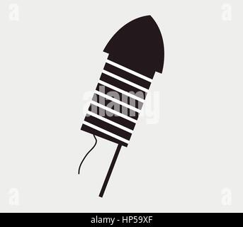 Rocket icon Stock Vector