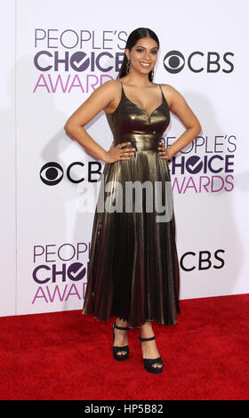 2017 People’s Choice Awards, held at the Microsoft Theatre - Arrivals  Featuring: Lilly Singh Where: Los Angeles, California, United States When: 18 Jan 2017 Credit: Adriana M. Barraza/WENN.com Stock Photo