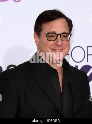 2017 People’s Choice Awards, held at the Microsoft Theatre - Arrivals  Featuring: Bob Saget Where: Los Angeles, California, United States When: 18 Jan 2017 Credit: Adriana M. Barraza/WENN.com Stock Photo