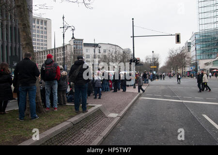 Berlin, Germany. 19th Feb, 2017. Carnival parade. Berlin, Germany. Stock Photo