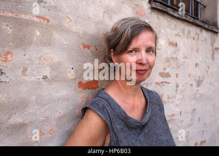 Portrait of Jenny Erpenbeck 09/09/2016 ©Basso CANNARSA/Opale Stock Photo