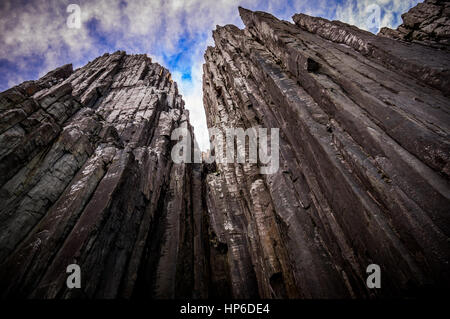 Cape Pillar in Tasman National Park, Australia Stock Photo