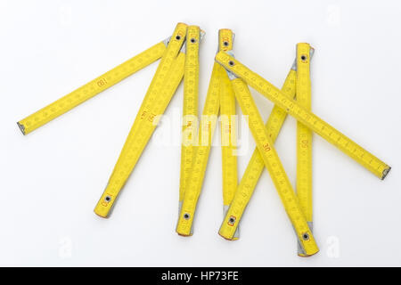 Zollstock - folding rule Stock Photo