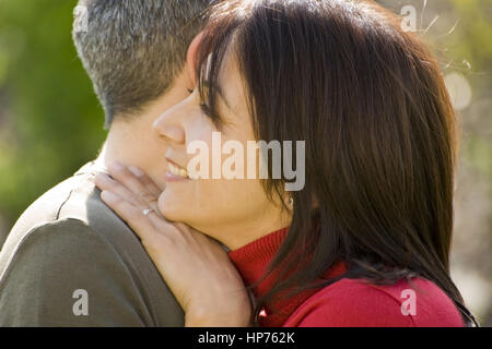 Model released, Liebespaar - love couple Stock Photo