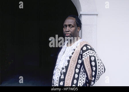 THIONG'O Ngugi Wa (James Ngugi) - Date : 20010720 ©Basso Cannarsa/Opale Stock Photo